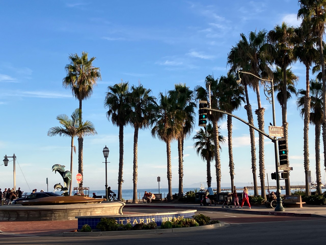 Tourists in California
